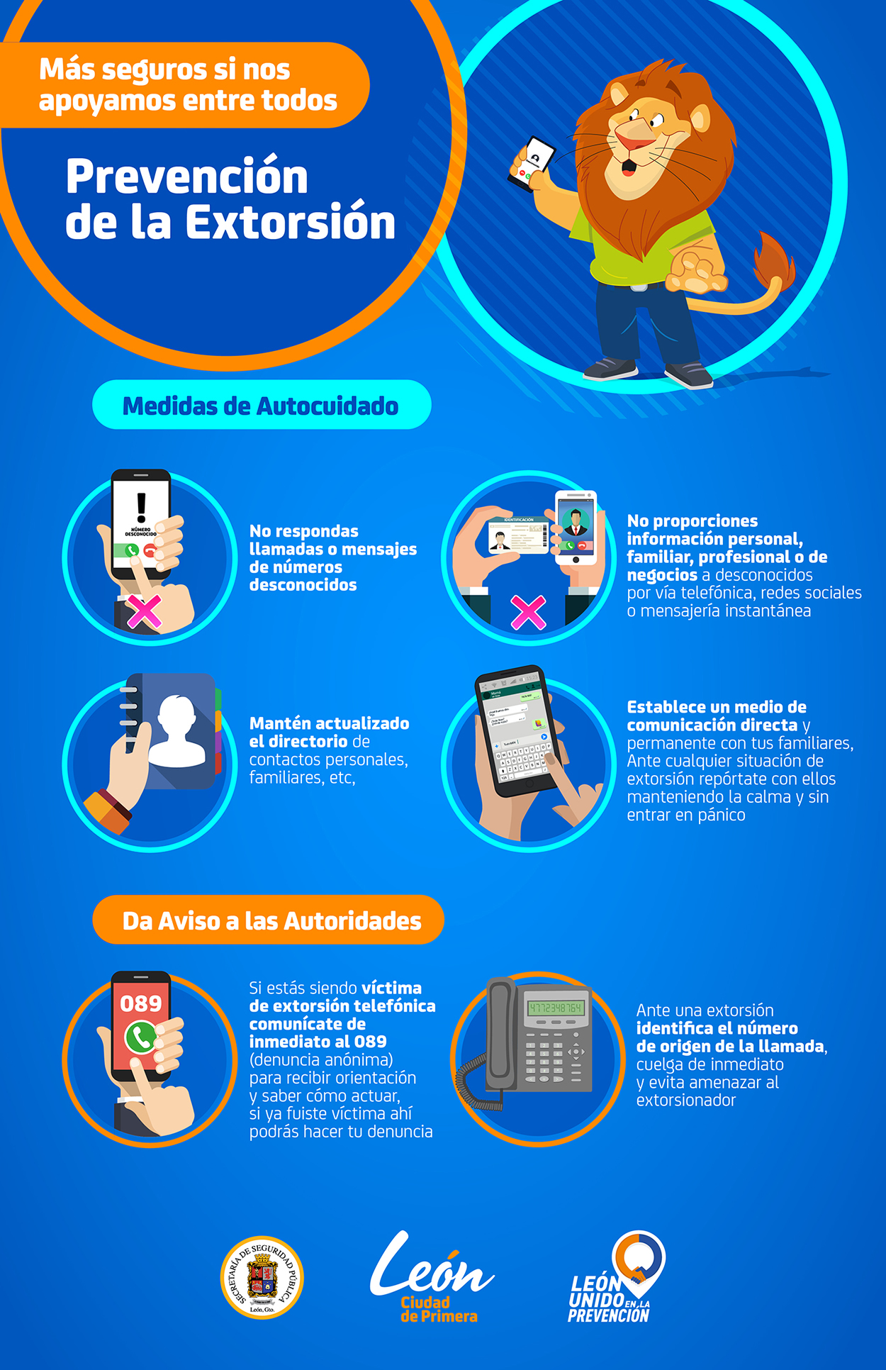 Prevención del Delito - Prevención de la Extorsión