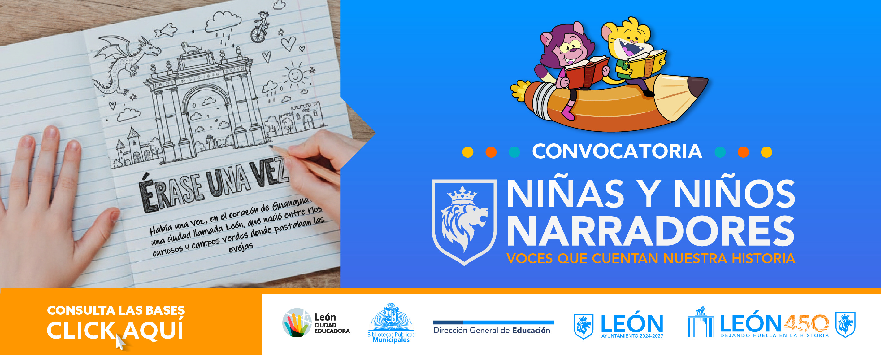 Convocatoria Niños Narradores 2026