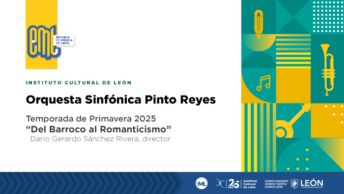 Orquesta Sinfónica Pinto Reyes. Temporada Primavera 2025