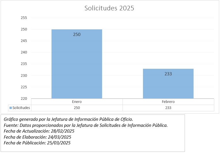 Solicitudes de Información 2025